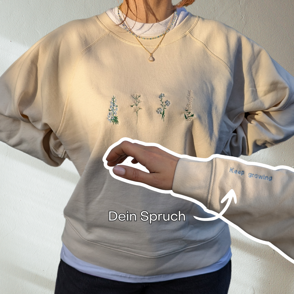 Floral Sweatshirt | Lightweight