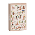 Mini-Puzzle Plant Yoga, 99 Teile