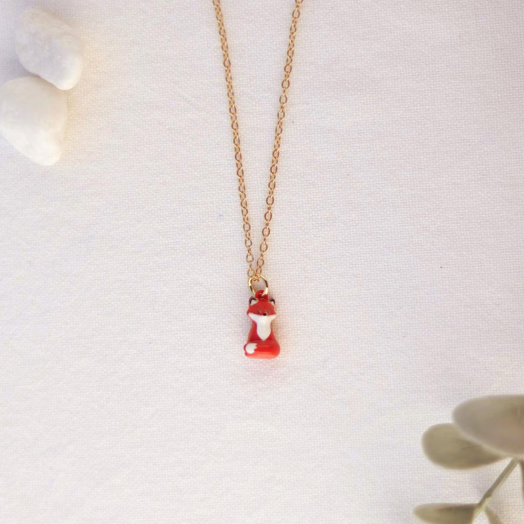 Mini Fuchs | Charm und Kette