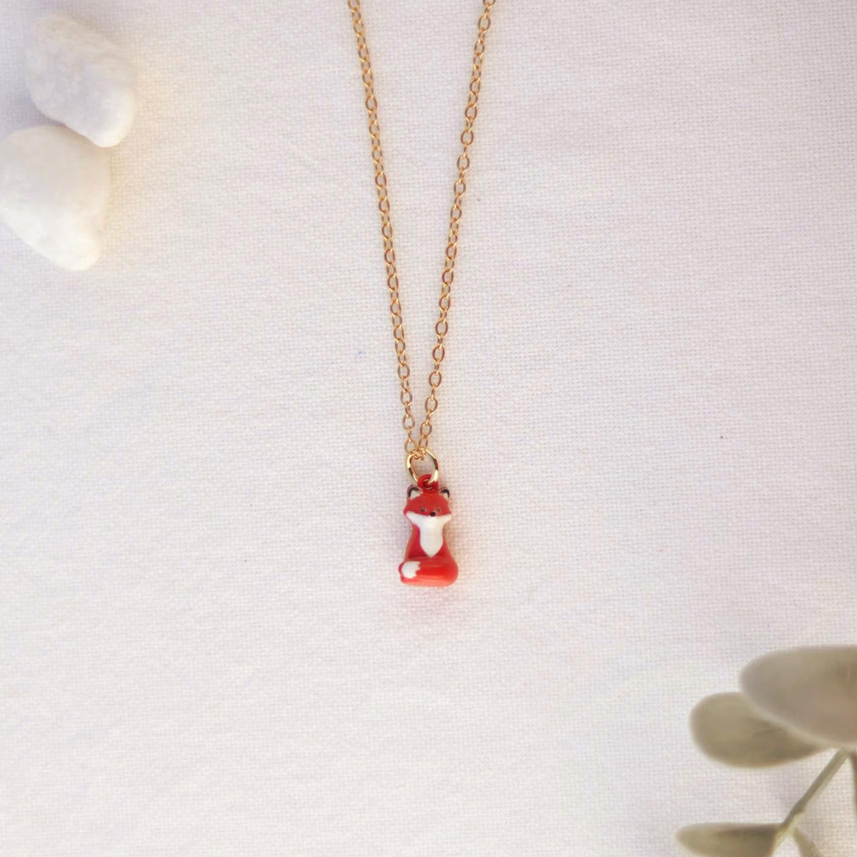 Mini Fuchs | Charm und Kette