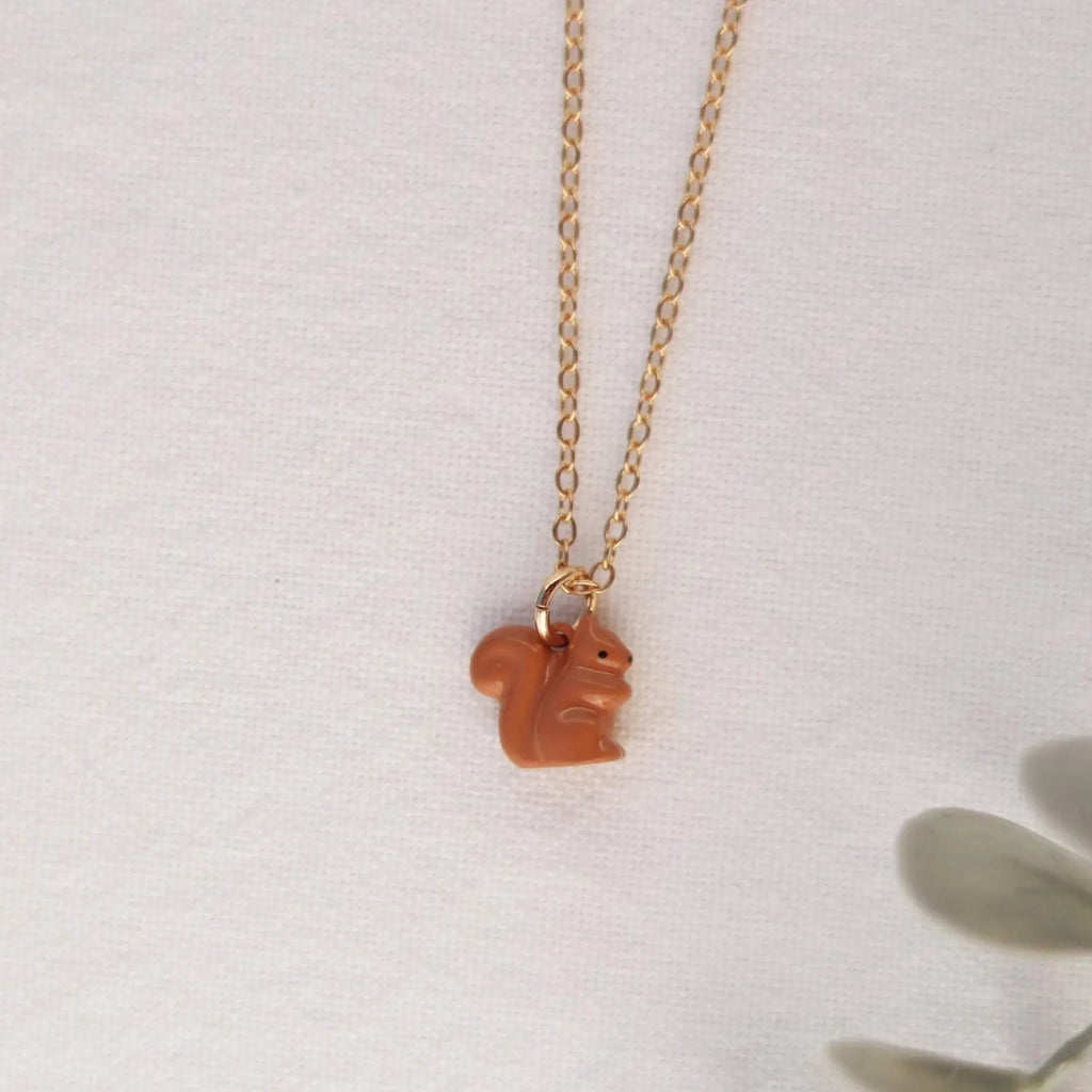 Mini Eichhörnchen | Charm und Kette