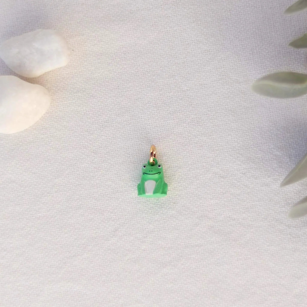 Mini Frosch | Charm und Kette