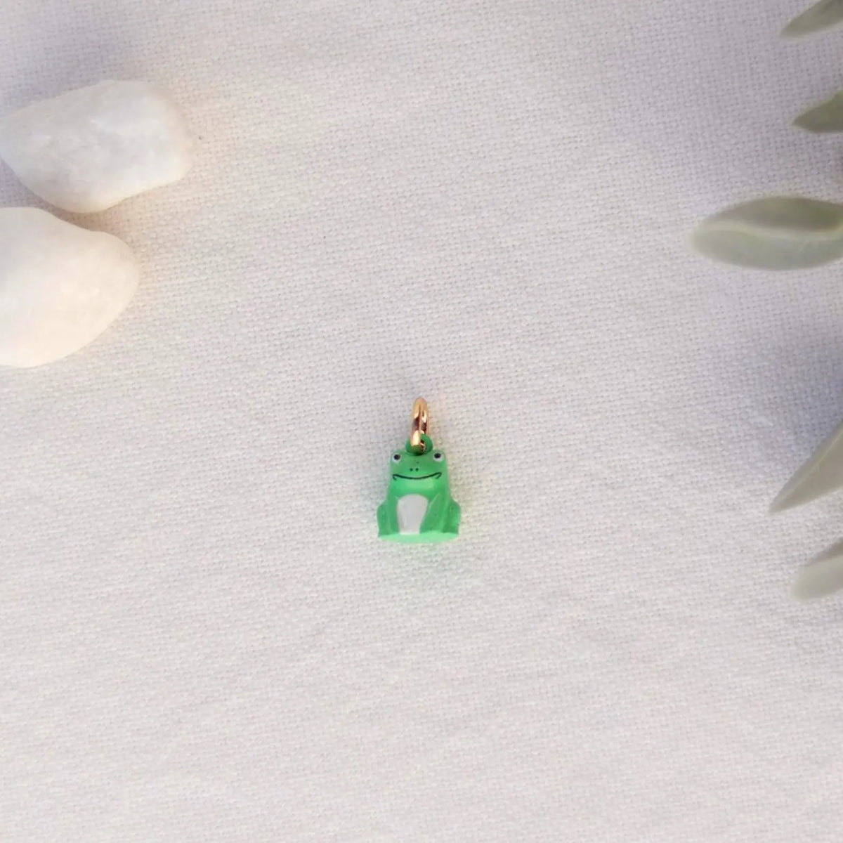 Mini Frosch | Charm und Kette