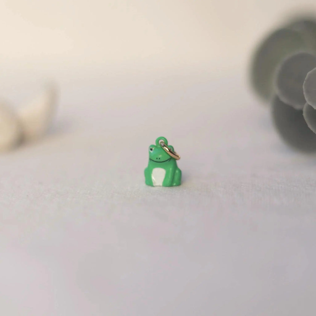 Mini Frosch | Charm und Kette