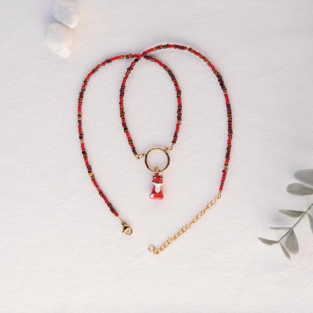 Mini Fuchs | Charm und Kette
