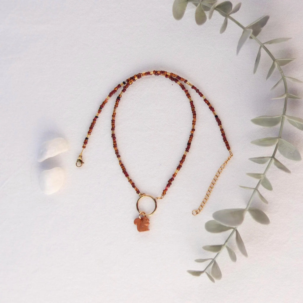 Mini Eichhörnchen | Charm und Kette