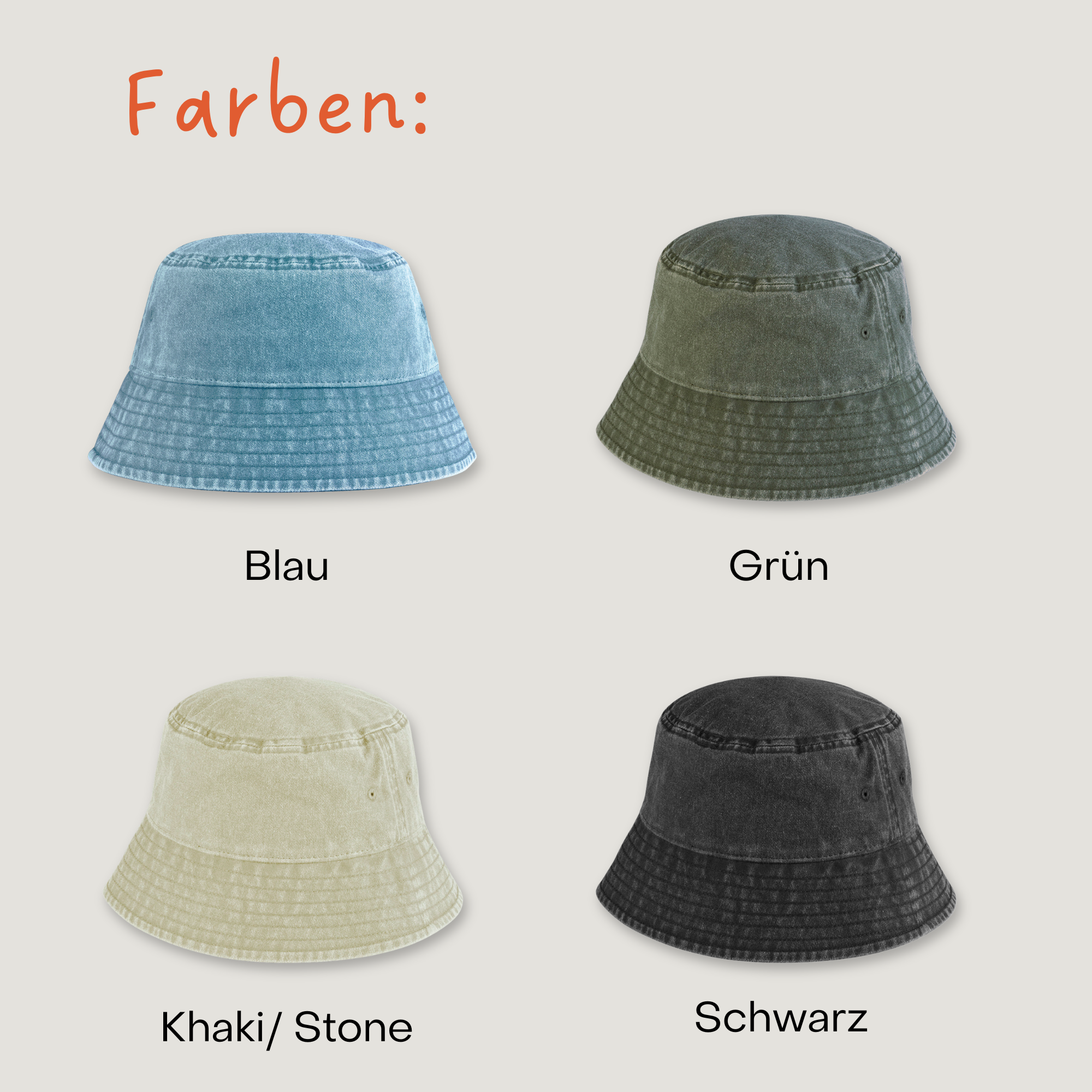 Individueller Bucket Hat